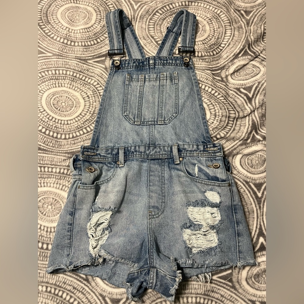 Overall Jean Short